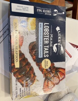 Maine Lobster Tails With Lemon Garlic Marinade, Lemon Garlic Marinade