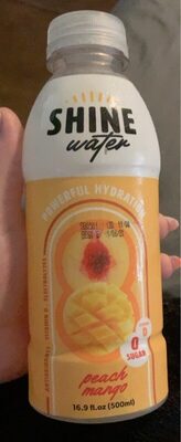 Shinewater Peach Mango, 16.9 Fl Oz, Peach; Mango
