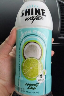 Shinewater Coconut Lime, 16.9 Fl Oz, Coconut; Lime