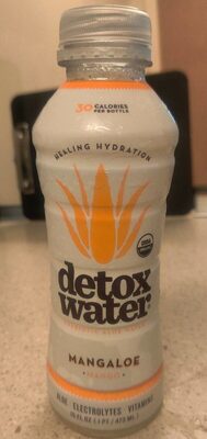 Mangaloe Mango Prebiotic Aloe Water, Mangaloe