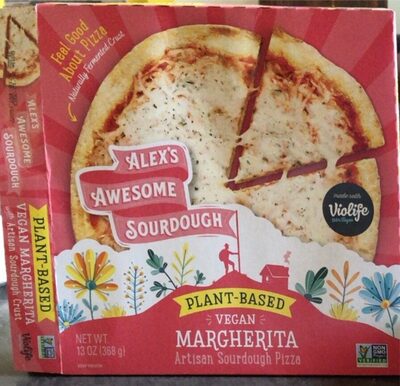 Margherita Plant-Based Vegan Artisan Sourdough Pizza
