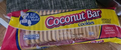 Coconut Bar Flavored Cookies, Coconut Bar