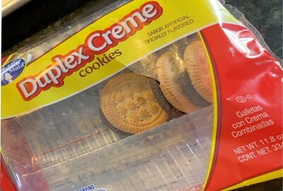 Duplex Creme Flavored Cookies, Duplex Creme