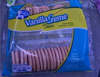 Vanilla Creme Flavored Cookies, Vanilla Creme