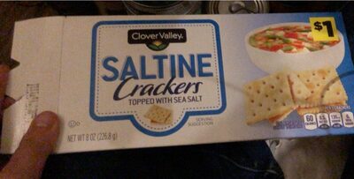 Saltine Crackers With Sea Salt, Saltine With Sea Salt