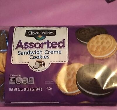Assorted Sandwich Creme Cookies, Assorted