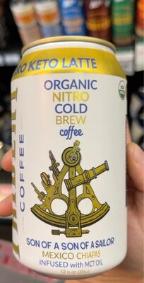 Light Roast Son Of A Son Of A Sailor Churro Keto Latte Organic Nitro Cold Brew Coffee, Son Of A Son Of A Sailor