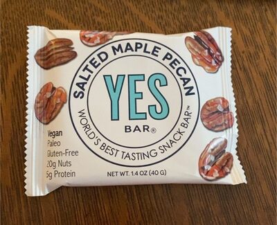Salted Maple Pecan Bar, Salted Maple Pecan