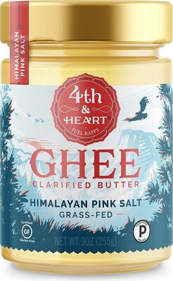 Himalayan Pink Salt Ghee Clarified Butter, Himalayan Pink Salt
