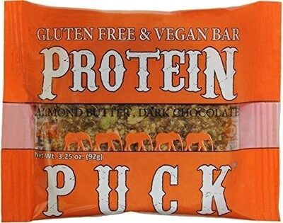 Almond Butter Dark Chocolate Gluten Free & Vegan Bar, Almond Butter Dark Chocolate