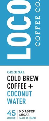 Original Cold Brew Coffee + Coconut Water, Original