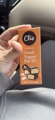 Vanilla Greek Yogurt Bar In Chocolatey Coating, Vanilla