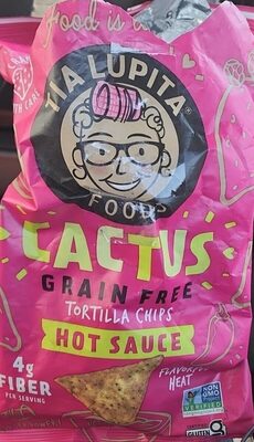 Hot Sauce Cactus Grain Free Tortilla Chips, Hot Sauce