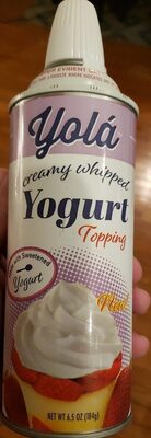Creamy Whipped Yogurt Topping
