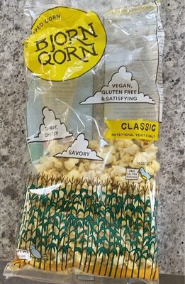 Classic Nutritional Yeast & Salt Sun-Popped Corn, Classic