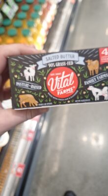 Sea Salted Pasture-Raised Butter, Sea Salted