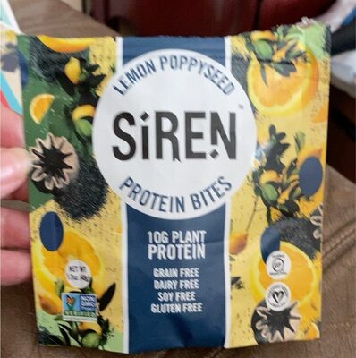 Lemon Poppyseed Protein Bites, Lemon