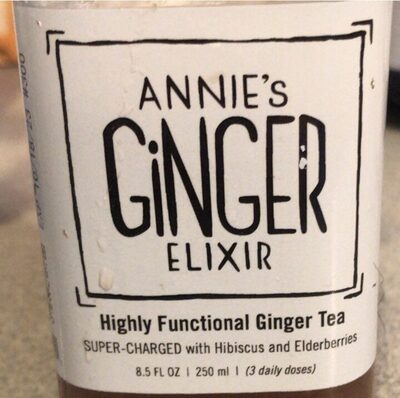 Annie's Ginger Elixir, 8.5 Fl Oz