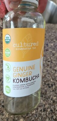 Genuine Ginger Kombucha, Genuine Ginger
