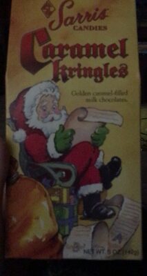 Caramel Kringles Golden Caramel-Filled Milk Chocolates, Caramel Kringles