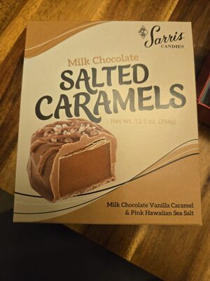 Salted Caramels Milk Chocolate, Salted Caramels