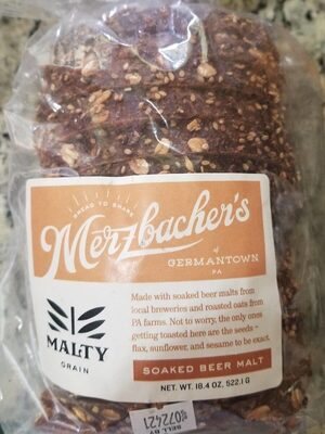 Soaked Beer Malt Malty Grain Bread, Soaked Beer Malt