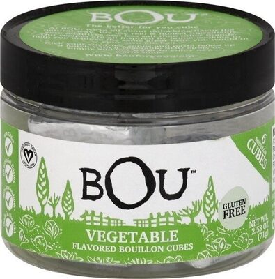 Vegetable Flavor Bouillon Cubes, Vegetable