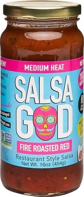 Restaurant Style Salsa, Fire Roasted Red