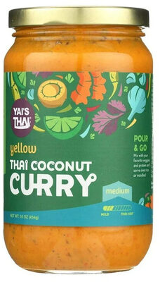 Medium Yellow Thai Coconut Curry, Medium