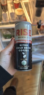 Original Black Nitro Cold Brew Coffee, Original Black