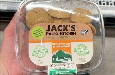 Sunflower Seed Butter Cookies, Sunflower Seed Butter