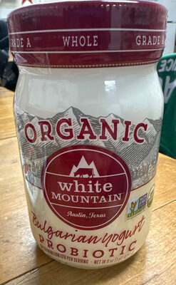 Organic Whole Milk Probiotic Bulgarian Yogurt
