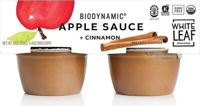 Apple Sauce + Cinnamon