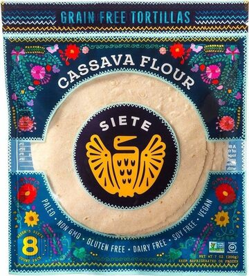 Cassava Flour Grain Free  Tortillas