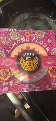 Almond Flour Grain Free Tortillas, Almond Flour