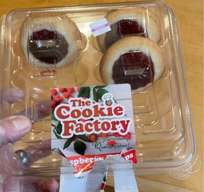 The Cookie Factory, Cookies, Raspberry Drops, Raspberry Drops