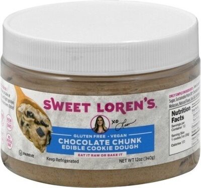 Chocolate Chunk Edible Cookie Dough, Chocolate Chunk