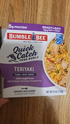 Teriyaki Quick Catch Tuna Bowls, Teriyaki