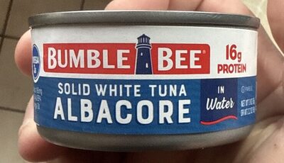 Premium Tuna Solid White Albacore In Water, Solid White Albacore