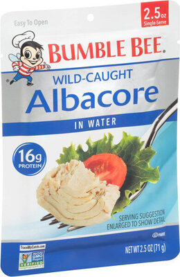 Wild Caught Albacore In Water