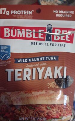 Seasoned With Teriyaki Wild Caught Tuna, Teriyaki