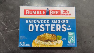 Premium Select Fancy Smoked Oysters, Fancy Smoked