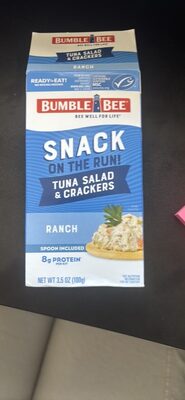 Ranch Tuna Salad & Crackers, Ranch