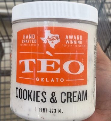 Cookies & Cream Gelato, Cookies & Cream