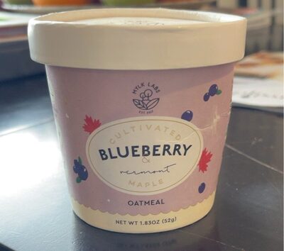 Blueberry & Vermont Maple Cultivated Oatmeal, Blueberry & Vermont Maple