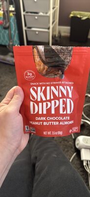 Dark Chocolate Peanut Butter Almonds, Dark Chocolate Peanut Butter