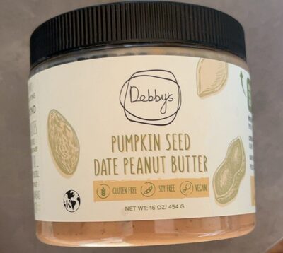Pumpkin Seed Date Peanut Butter, Pumpkin Seed Date Peanut