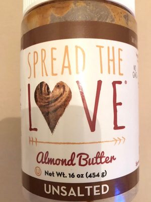 Unsalted Almond Butter, Unsalted