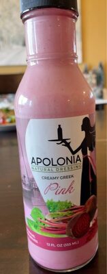 Pink Creamy Greek Natural Dressing, Pink Creamy Greek