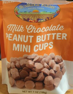 Milk Chocolate Peanut Butter Mini Cups, Milk Chocolate Peanut Butter
